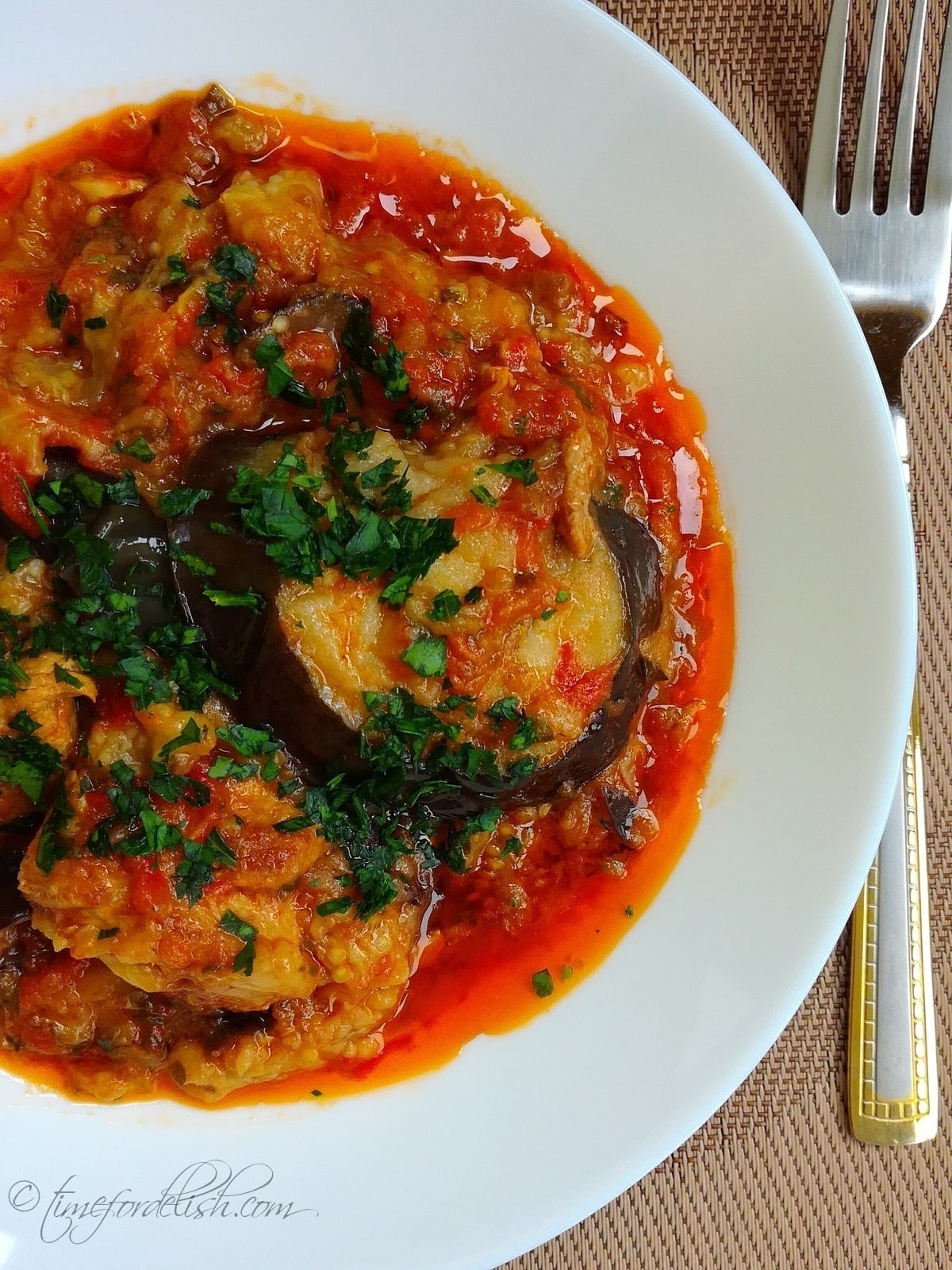 eggplant tomato stew
