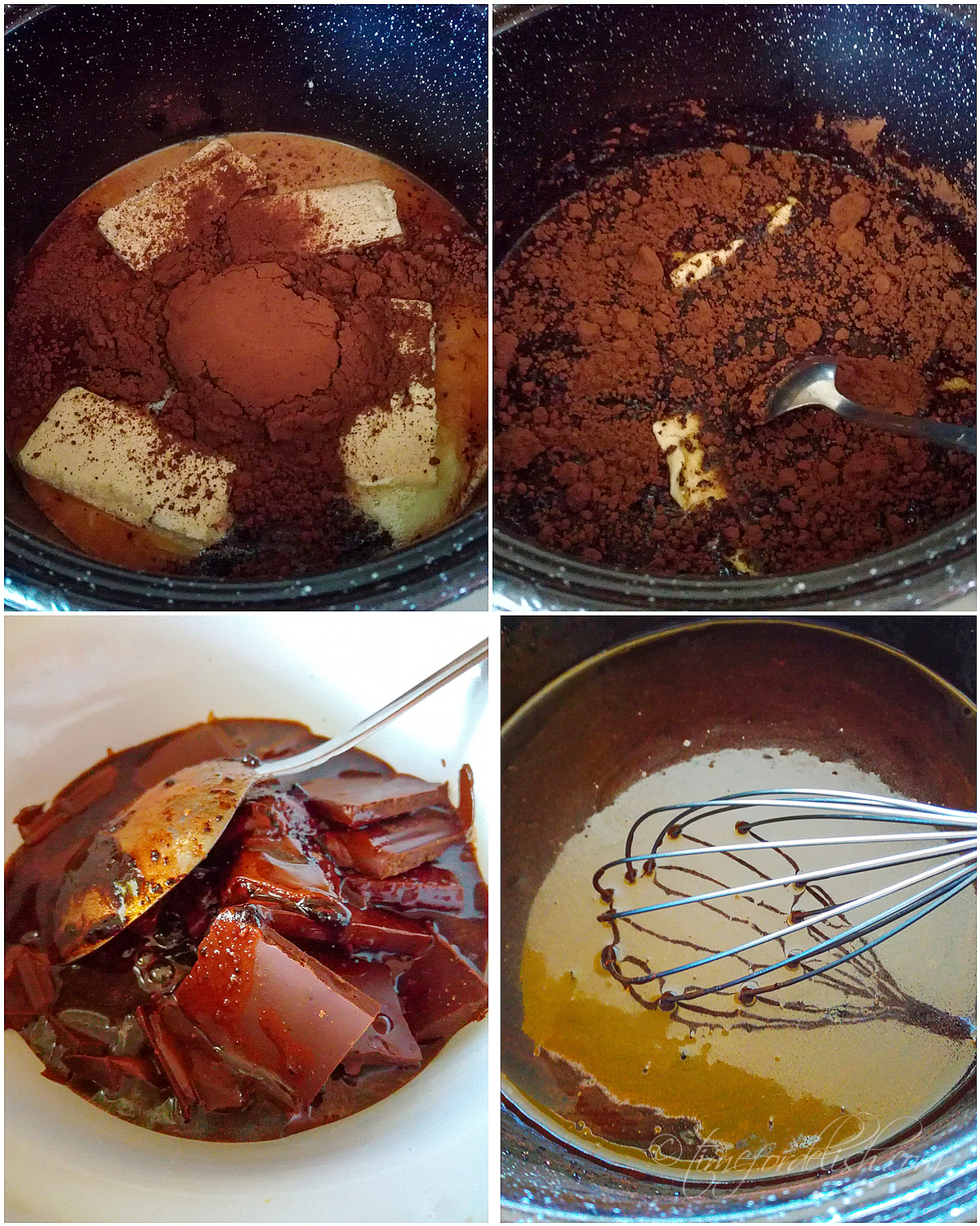 how to make Romanian chocolate walnut cake