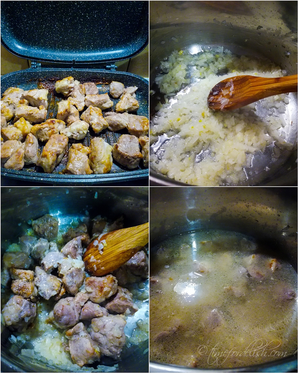 pork and potato stew