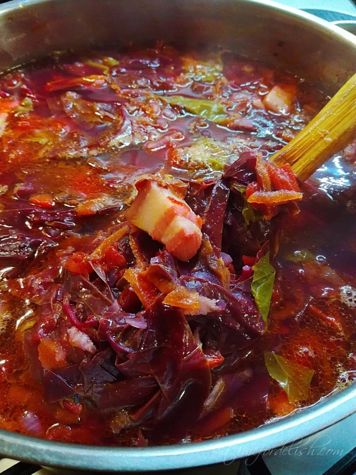 add orach to the soup